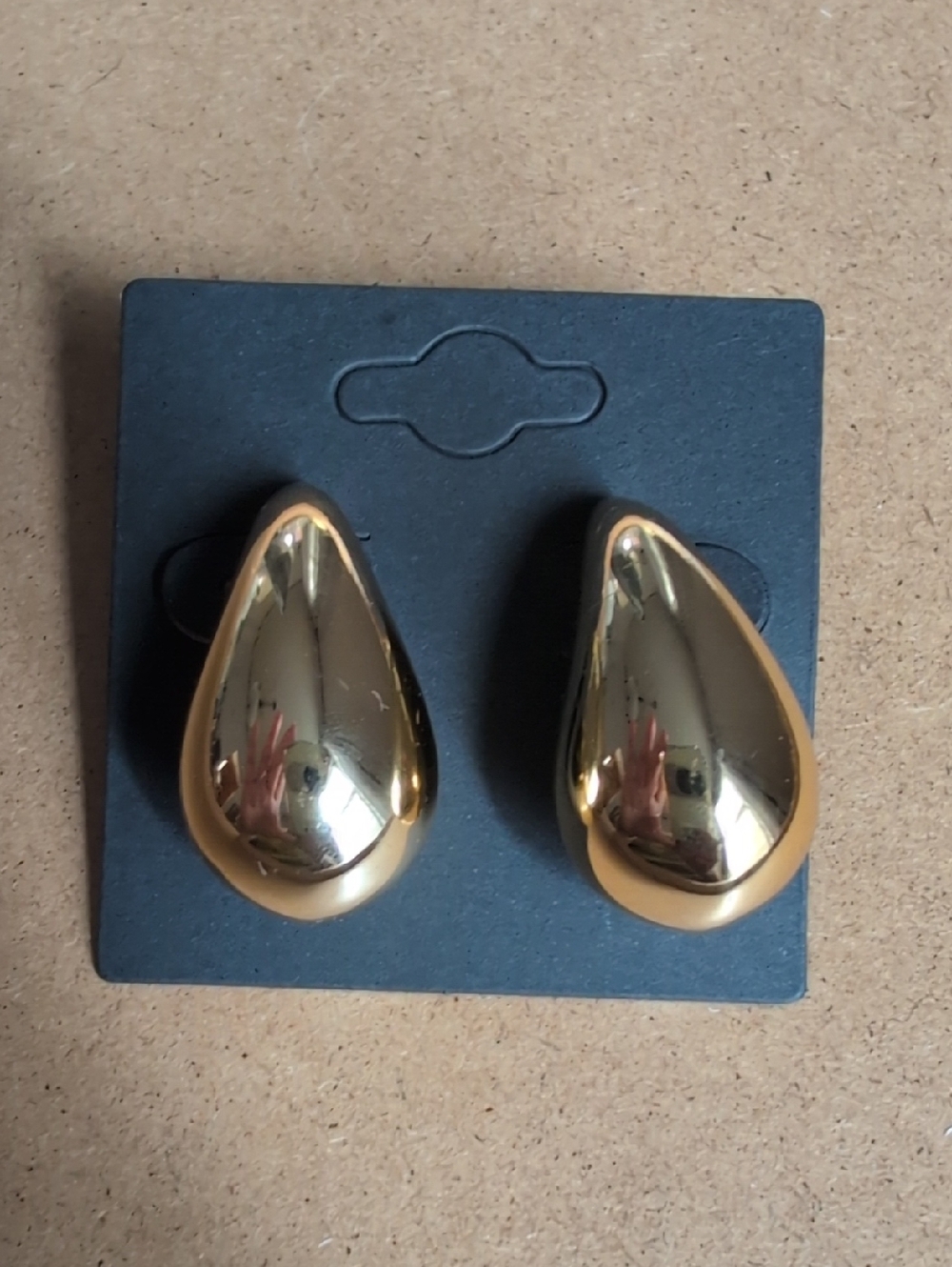 Classic Gold Teardrop Earrings